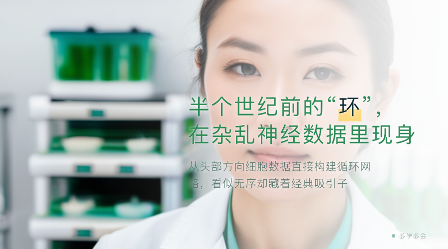 半个世纪前的"环":连续吸引子在杂乱无章的神经数据里现身