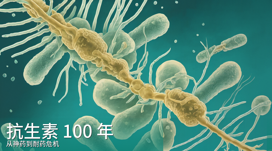 抗生素100年:从神药到耐药危机,噬菌体和AI能救场吗?