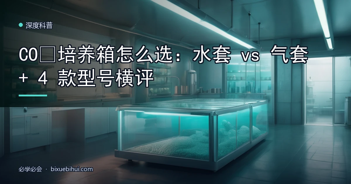 CO₂培养箱怎么选:水套 vs 气套 + 4 款型号横评