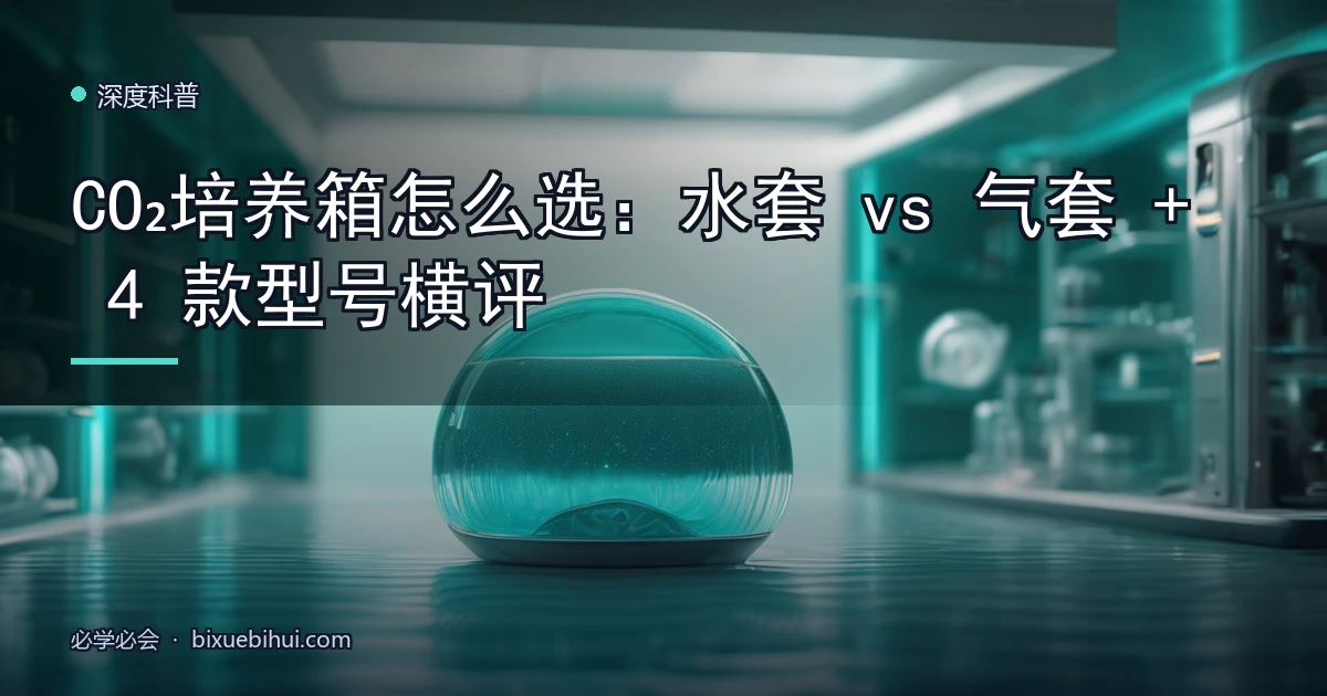 CO₂培养箱怎么选:水套 vs 气套 + 4 款型号横评
