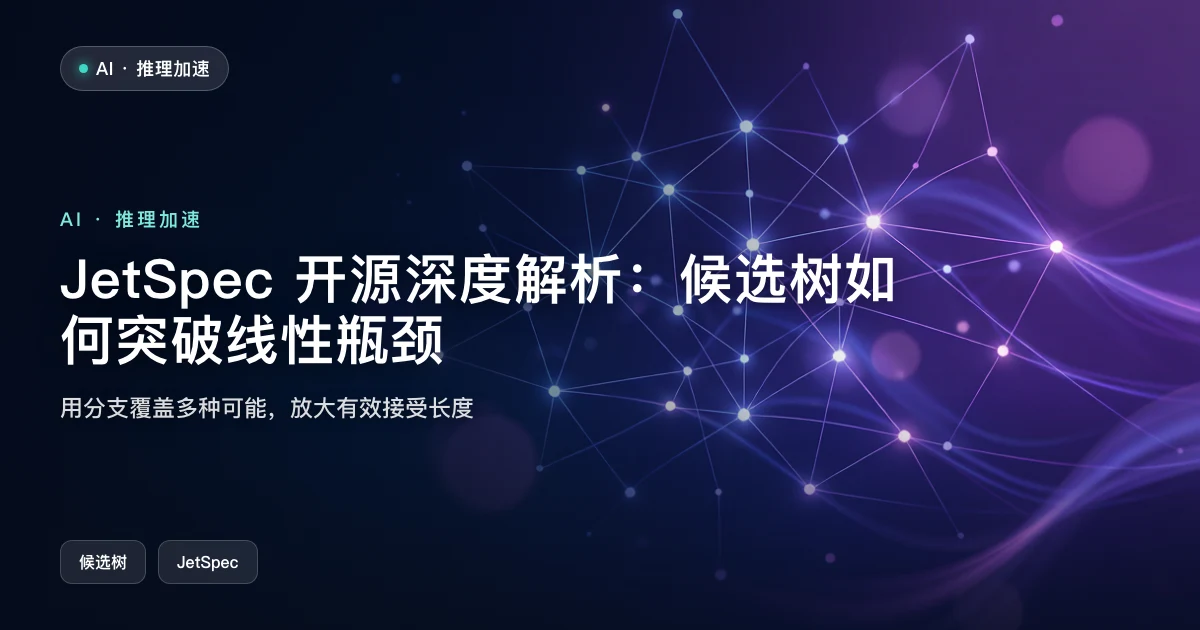 JetSpec 开源深度解析:候选树如何突破线性瓶颈