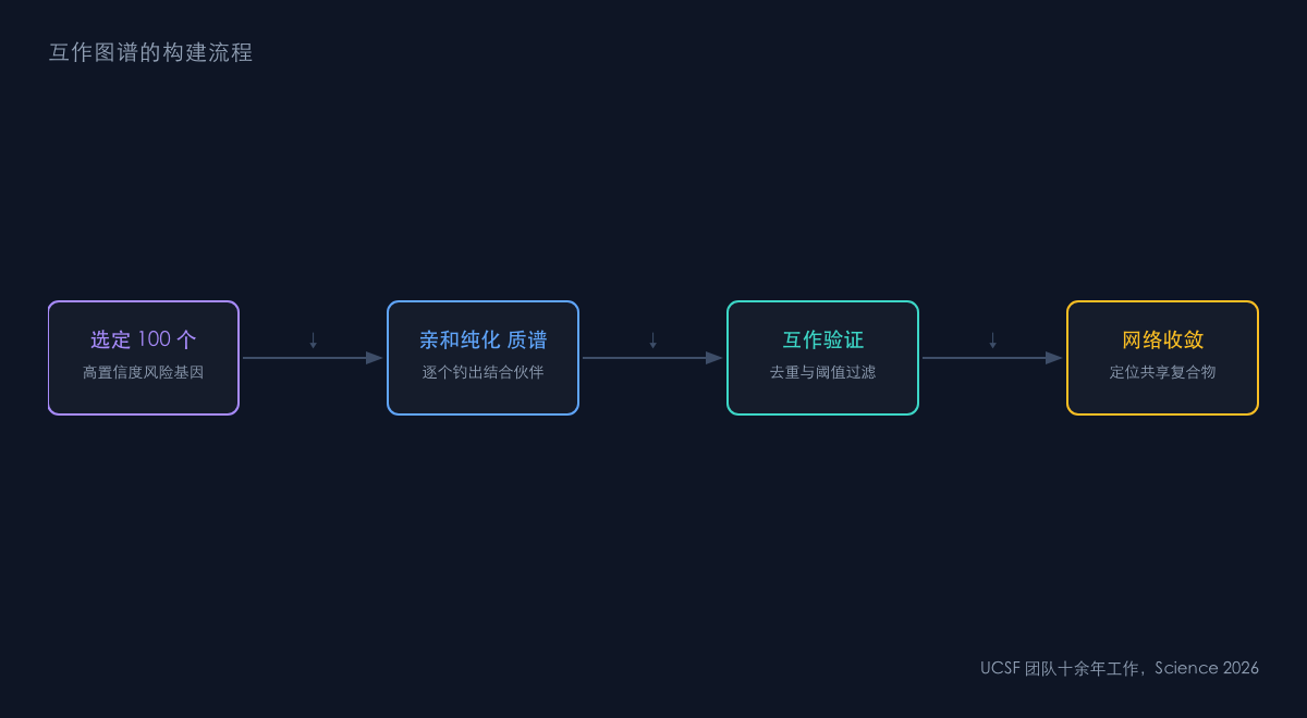 图2：互作图谱的构建流程