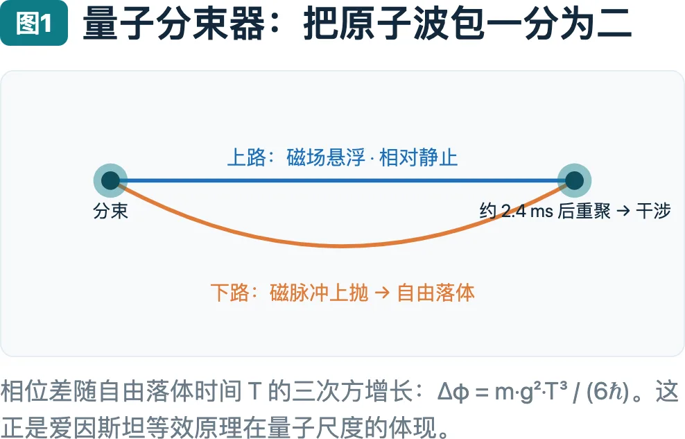量子分束器:把原子波包一分为二