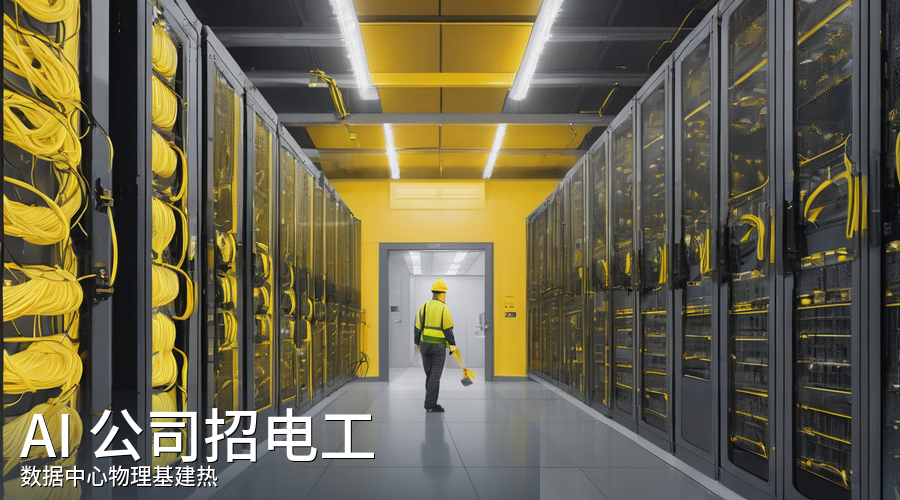 AI公司大规模招聘电工木工:数据中心建设的蓝领热潮