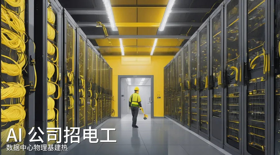 AI公司大规模招聘电工木工:数据中心建设的蓝领热潮