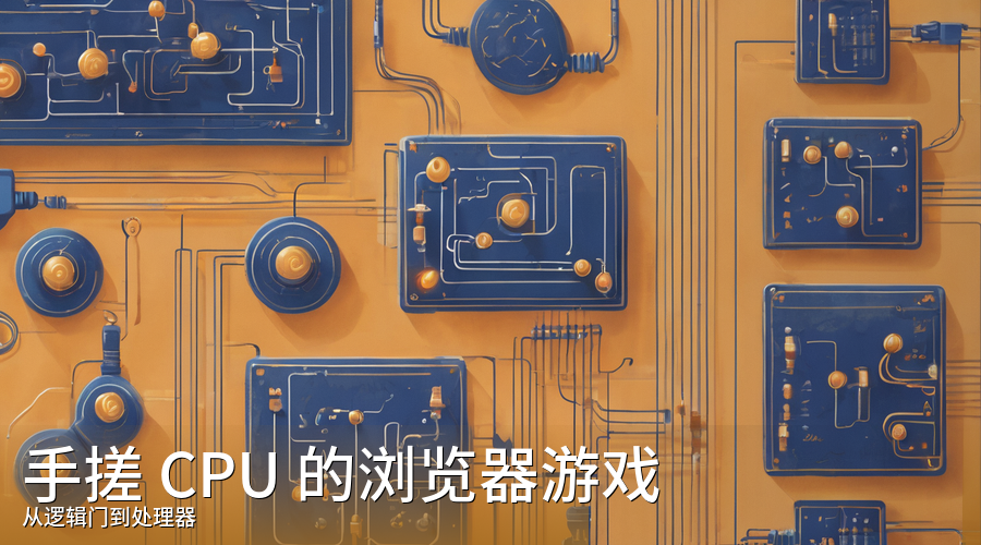 从逻辑门开始:一个让你手搓CPU的浏览器游戏