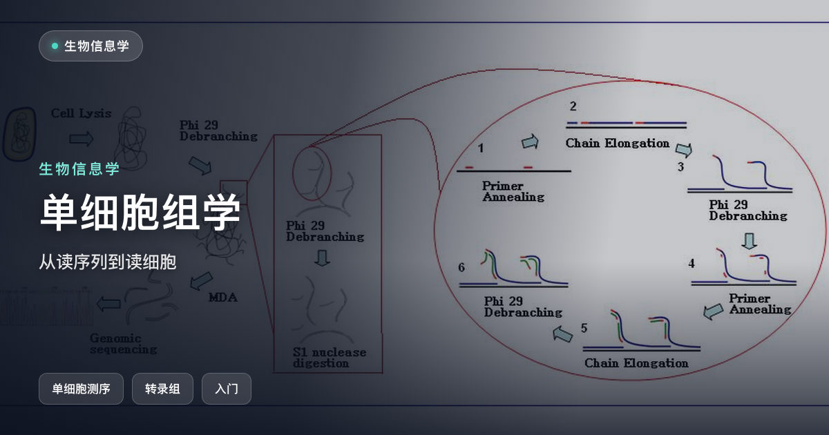 从读序列到读细胞：单细胞组学入门