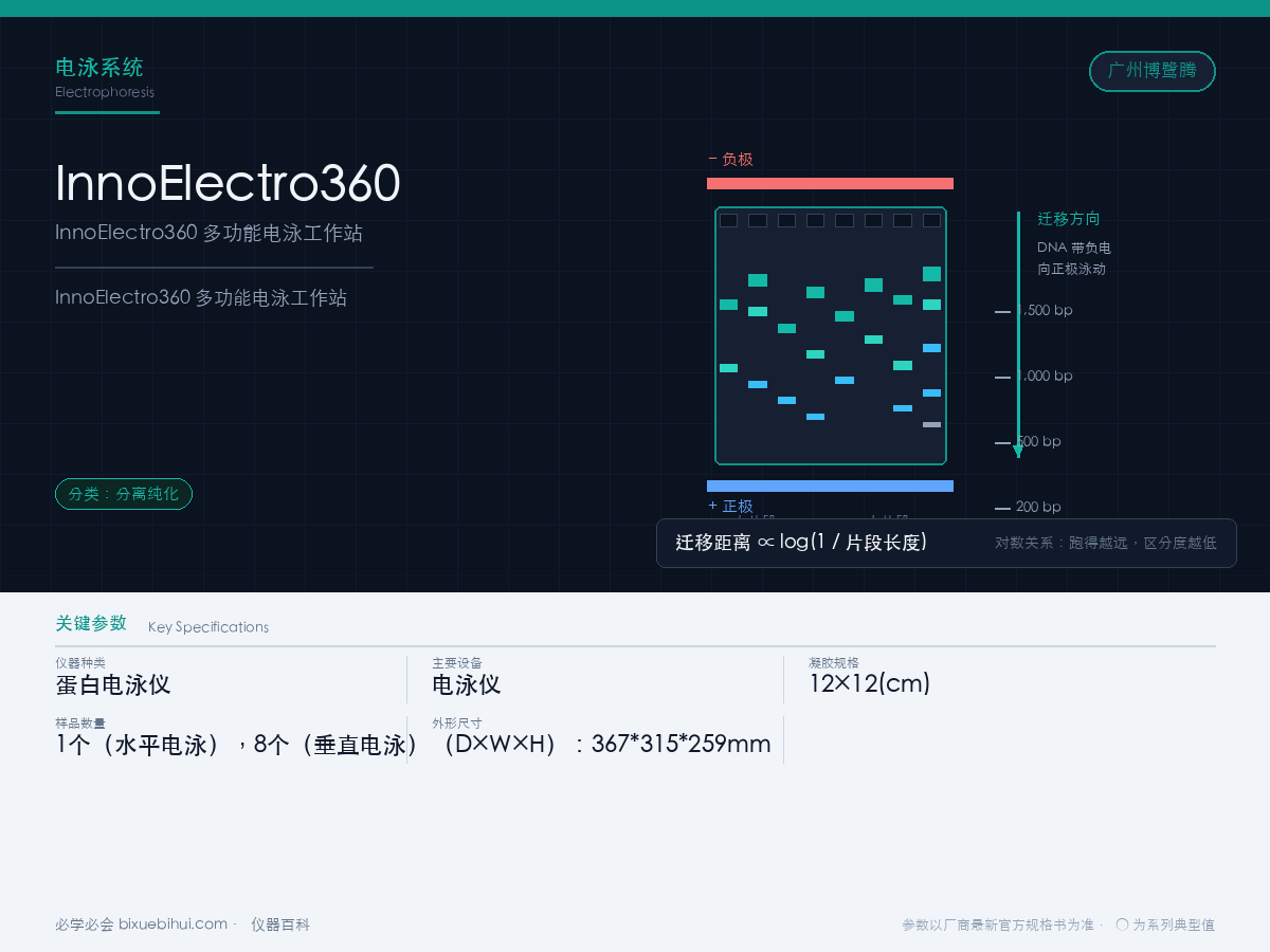 InnoElectro360 多功能电泳工作站