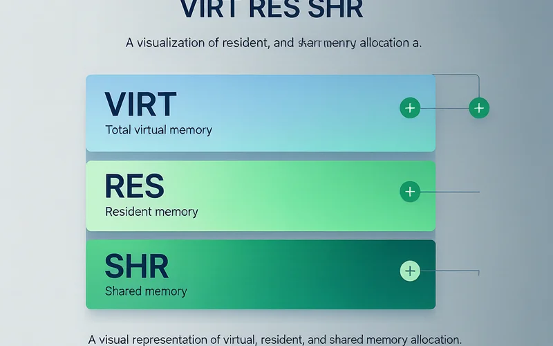图2：内存指标VIRT/RES/SHR