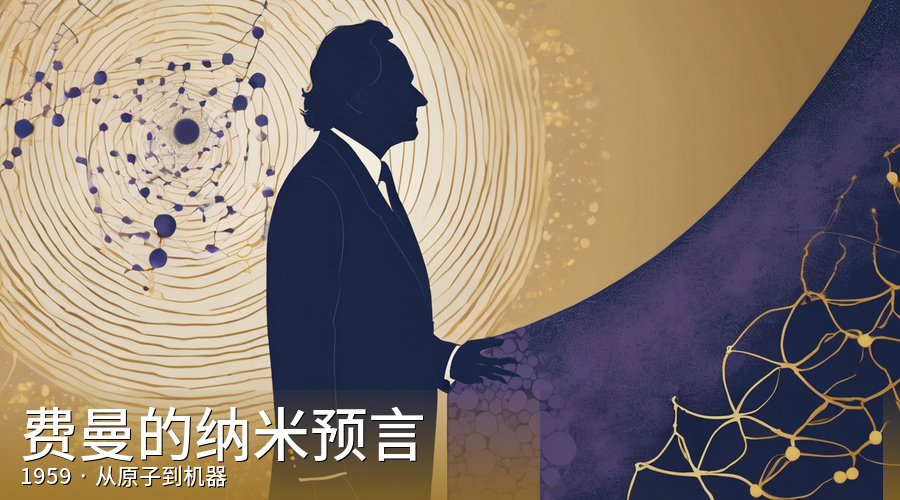 费曼 1959 看见纳米世界,40 年后人类真的造了出来