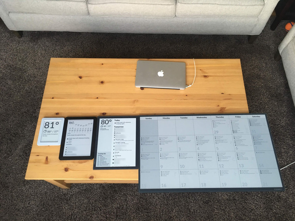 Visionect 显示产品线